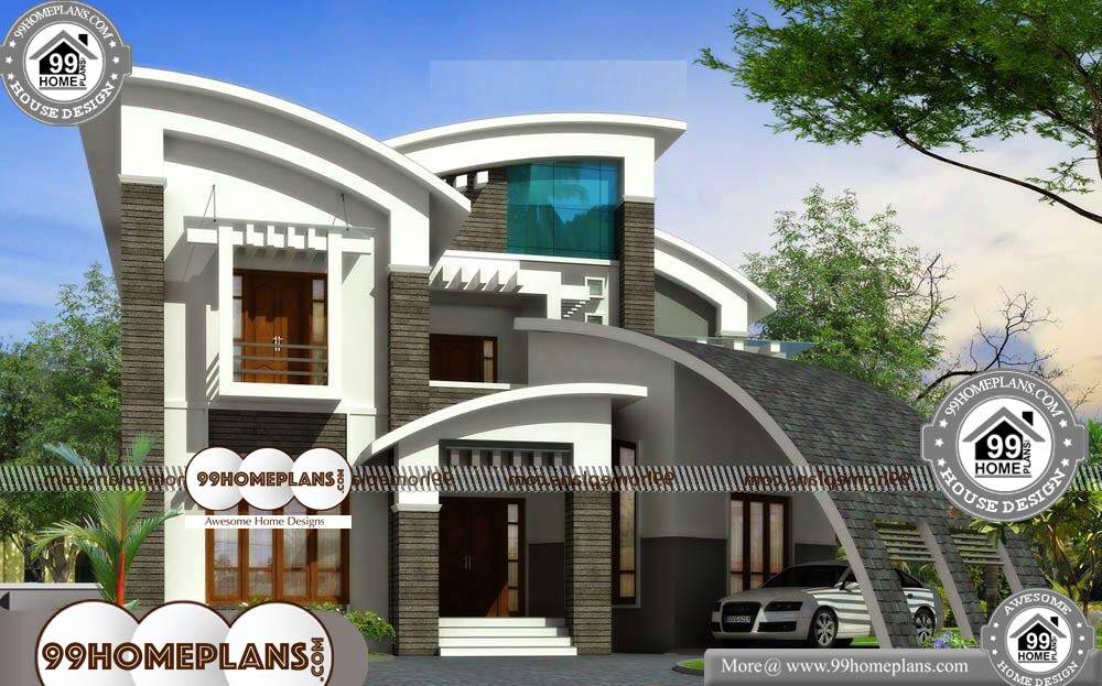 Modern House Design with Floor Plan - 2 Story 4477 sqft- HOME