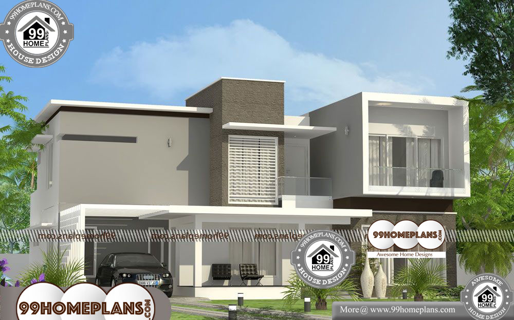 Modern House Plan Ideas - 2 Story 2700 sqft-HOME