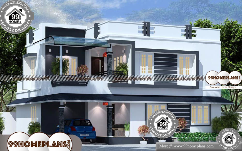 Modern New House Designs - 2 Story 2175 sqft-Home