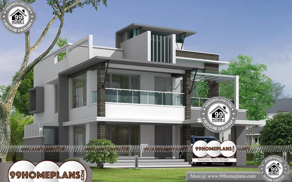 Modern Simple House - 2 Story 3500 sqft-HOME