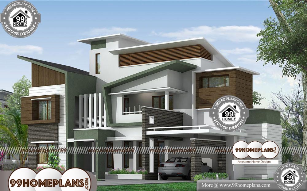 Modern Simple House Design - 2 Story 3200 sqft-HOME