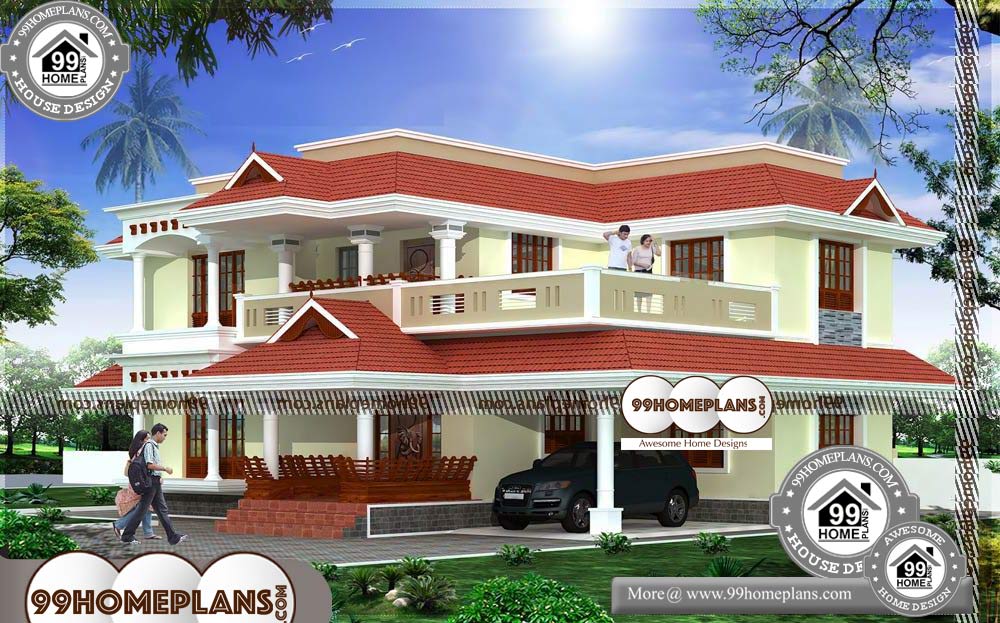 Modern Style Home Designs - 2 Story 3365 sqft-Home 