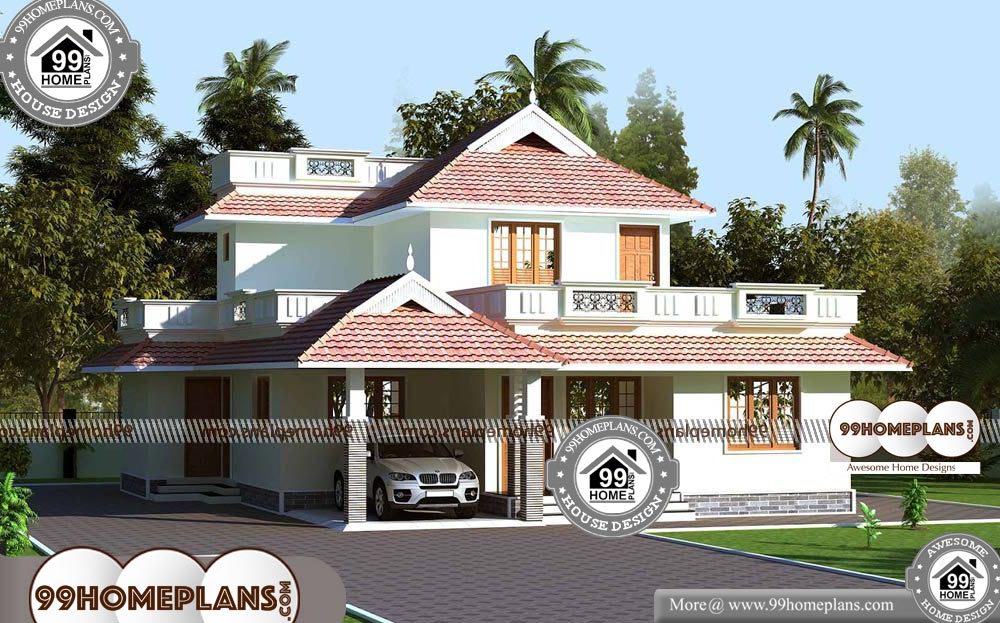 Modern Unique House Designs - 2 Story 1340 sqft-Home