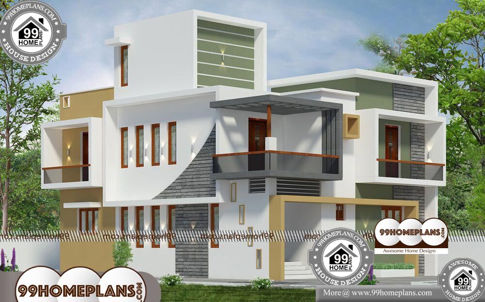 Narrow 2 Story House Plans - 2 Story 3020 sqft-Home