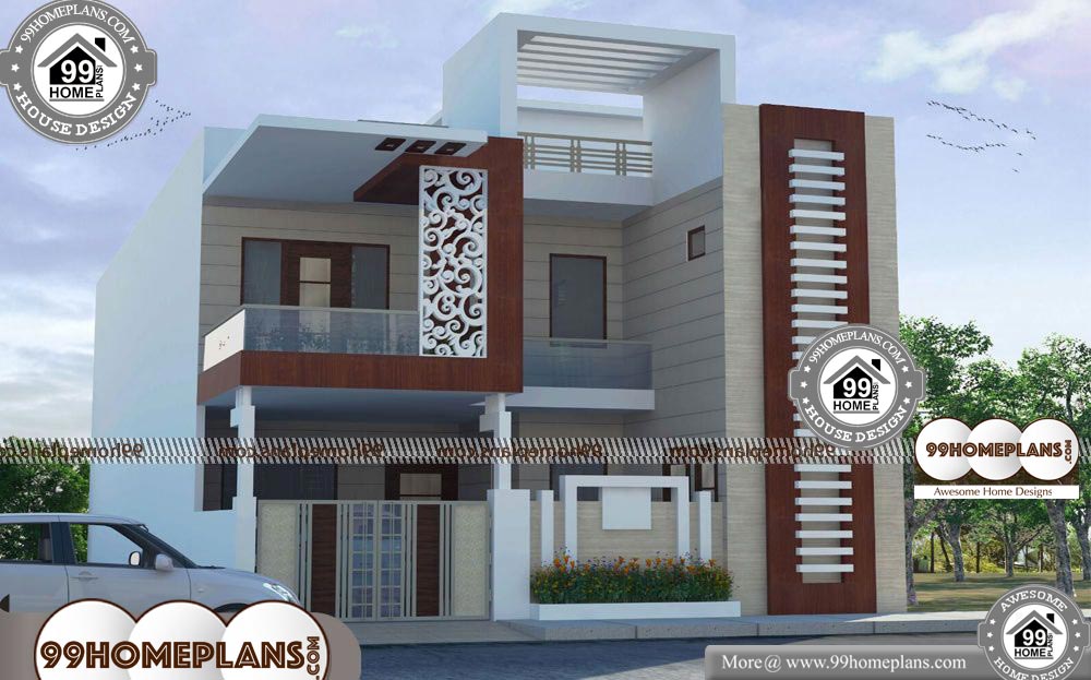 Narrow Block Houses - 2 Story 3450 sqft-HOME