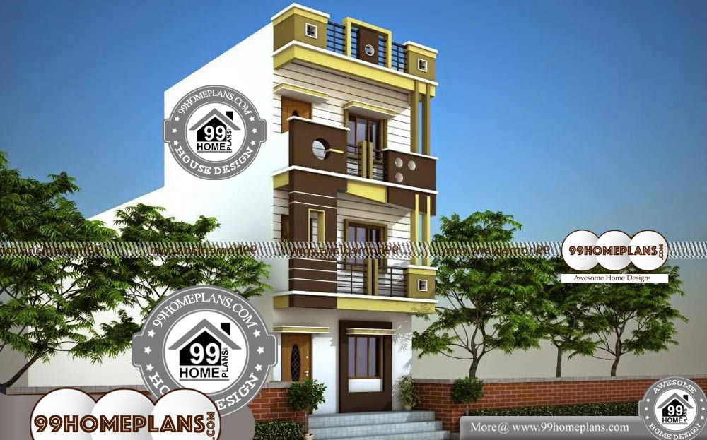 Narrow House Designs 6m - 2 Story 1400 sqft-HOME