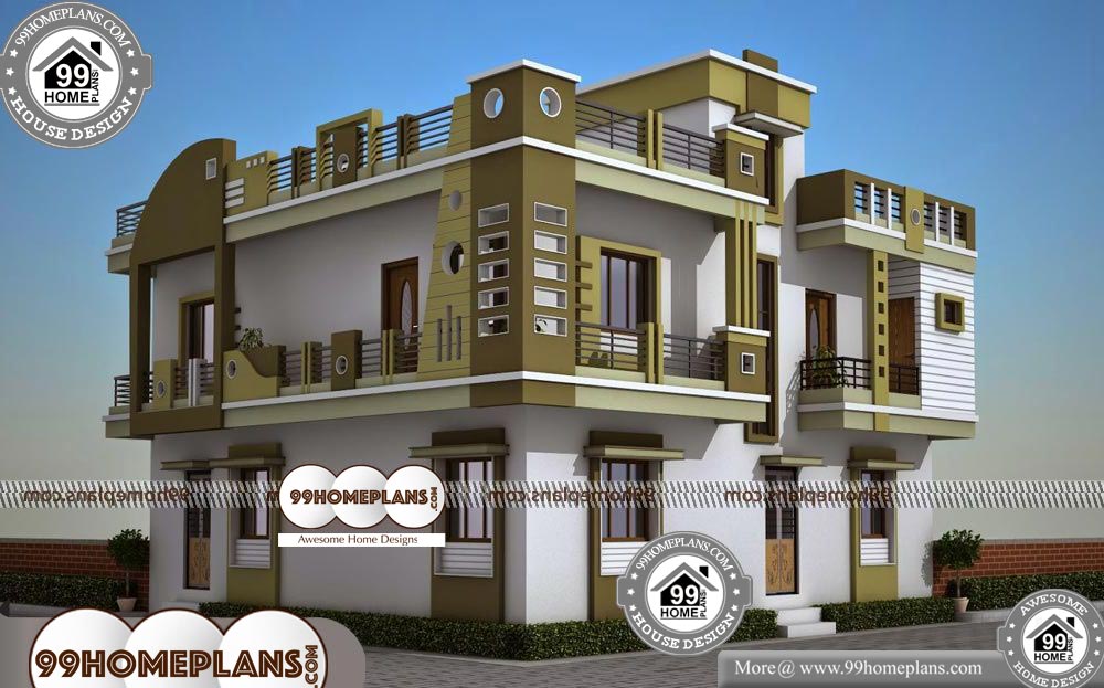 New Style Kerala Homes - 2 Story 2800 sqft-HOME