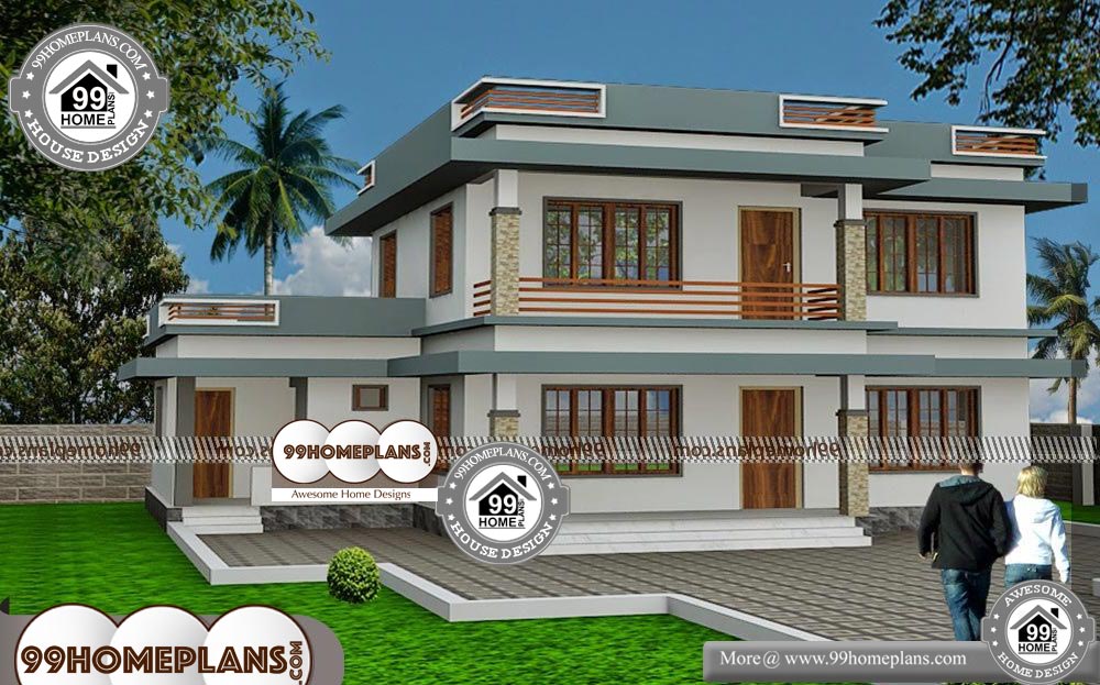 North Indian House Design - 2 Story 2104 sqft-Home