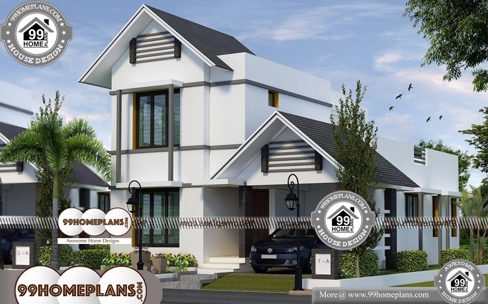 Plan for 3 Bedroom House - 2 Story 1226 sqft-HOME