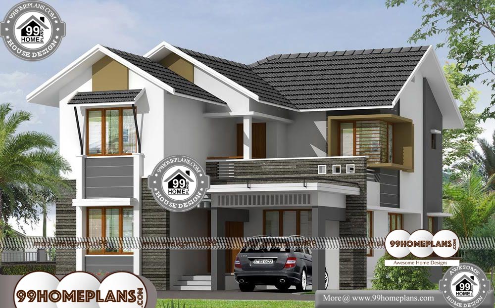 Simple and Modern House Design - 2 Story 2800 sqft-HOME