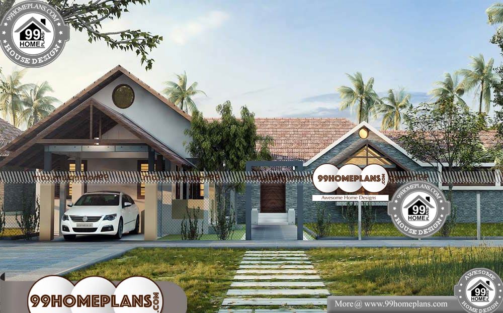 Single Level Homes - One Story 7000 sqft-Home