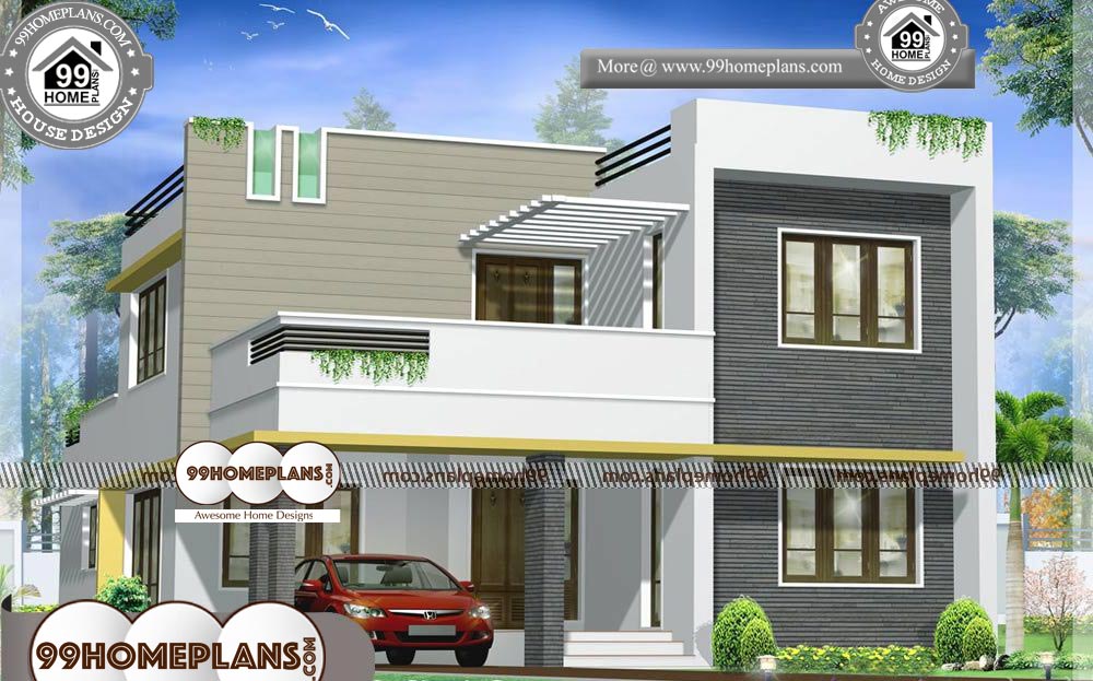 Small 2 Storey Homes Plans - 2 Story 1250 sqft-HOME