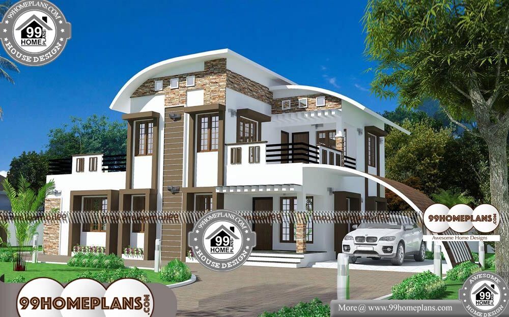 Small Affordable Home Plans - 2 Story 1903 sqft-Home