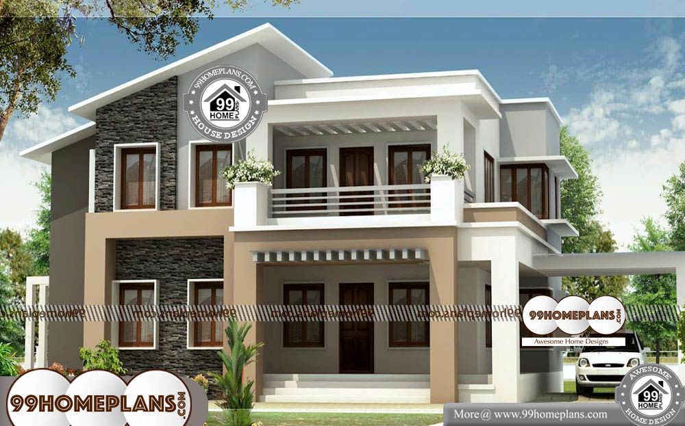 Small Floor Plans for Homes - 2 Story 2670 sqft-Home