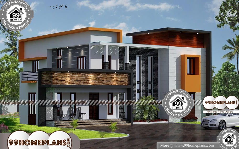 Small Home Designs Floor Plans - 2 Story 2686 sqft-Home