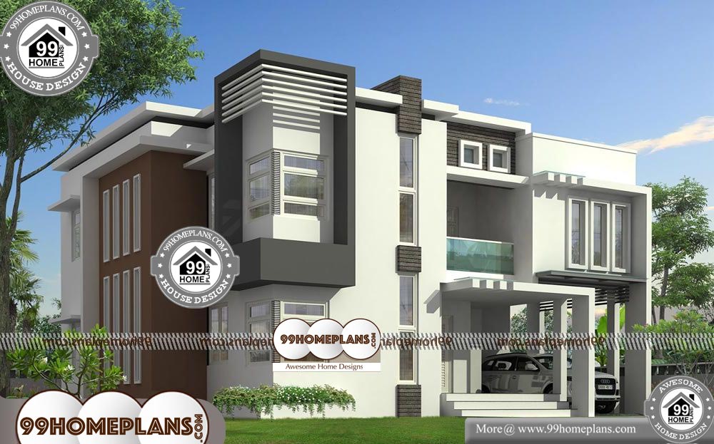 Small House Designs with Garage - 2 Story 2345 sqft-Home