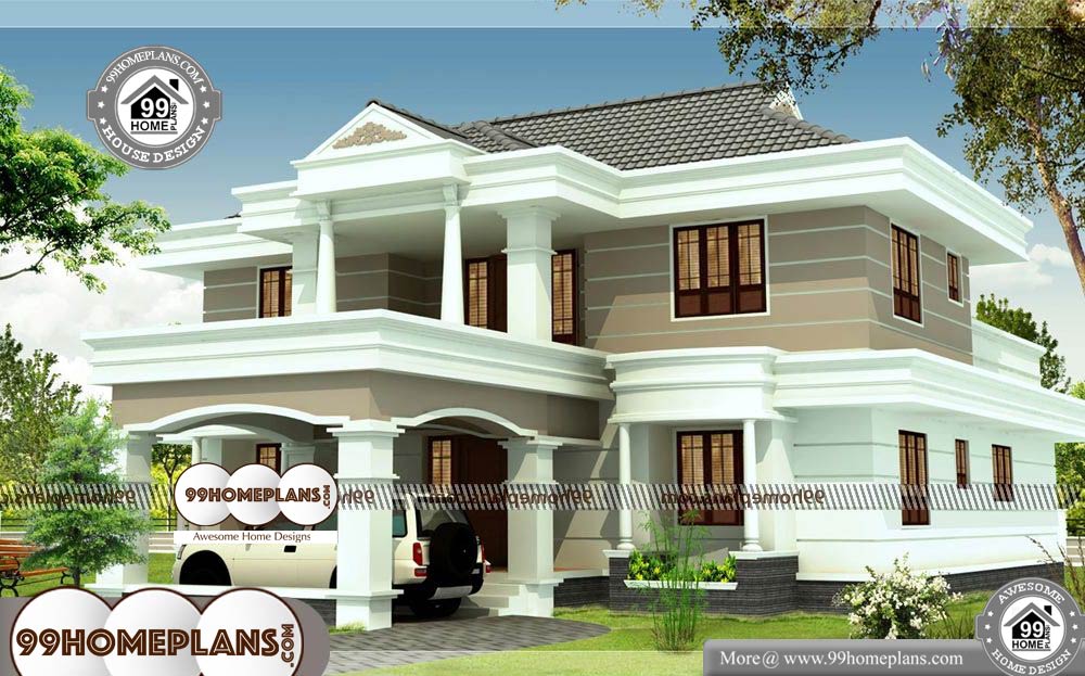 Small House Floor Plan Design - 2 Story 2540 sqft-Home