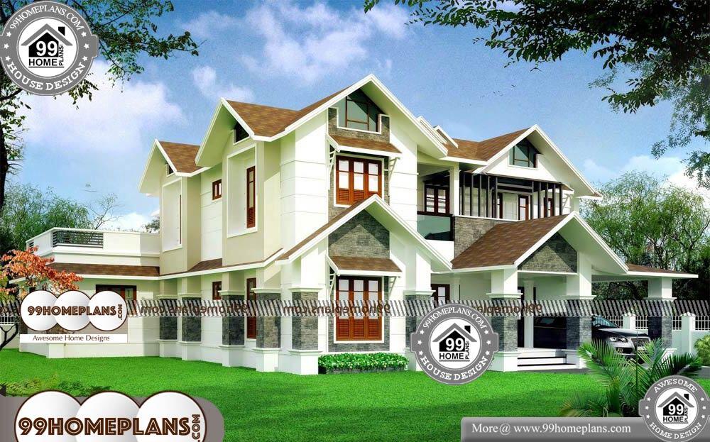 Small House Plans and Designs - 2 Story 4080 sqft-HOME