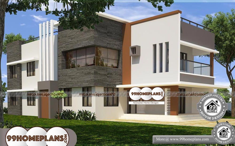 Small Two Storey Homes 60+ Contemporary Two Story House Designs