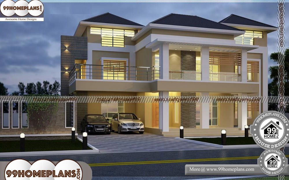 Two Storey Home Plans - 2 Story 3600 sqft-HOME