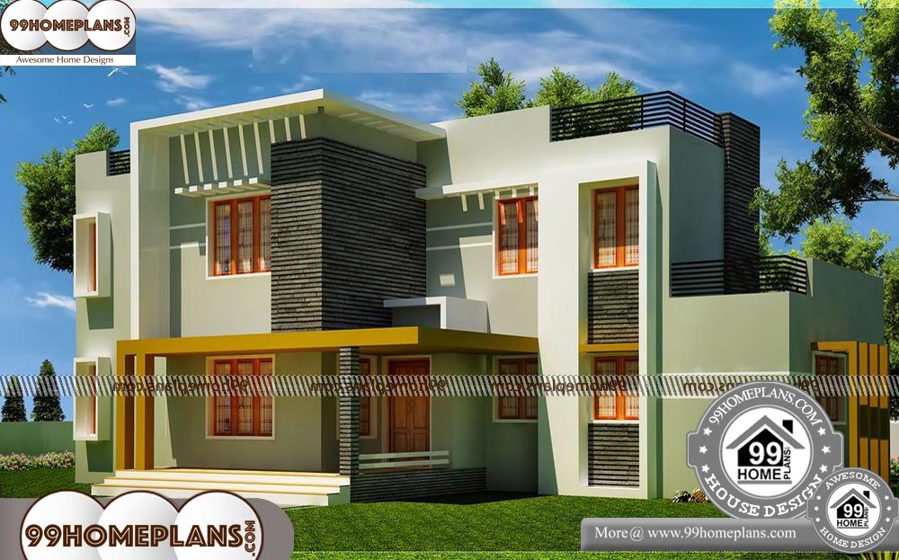 Two Storey Homes for Small Blocks - 2 Story 3800 sqft-HOME