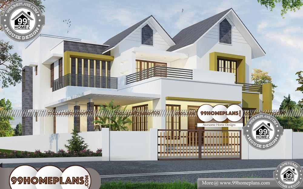 Two Storey House with Terrace - 2 Story 3137 sqft-HOME