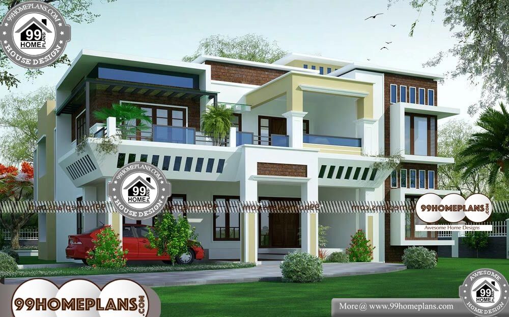 Two Storey Modern House - 2 Story 3970 sqft-HOME