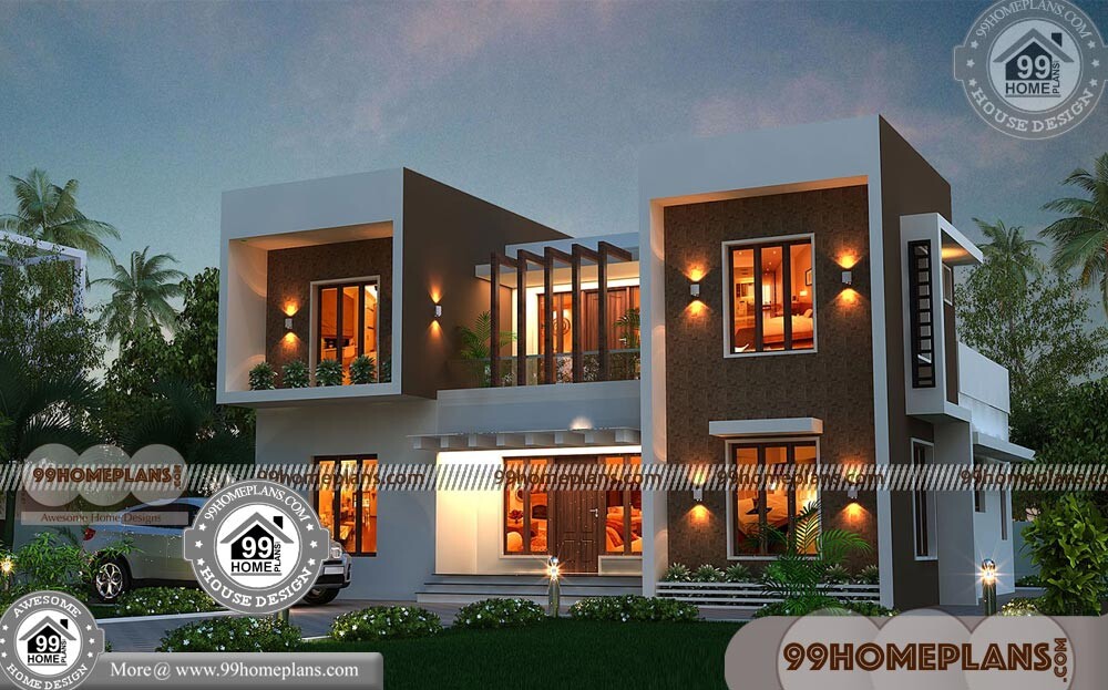 Amazing Modern House Designs | 70+ 2 Storey House Complete Plans