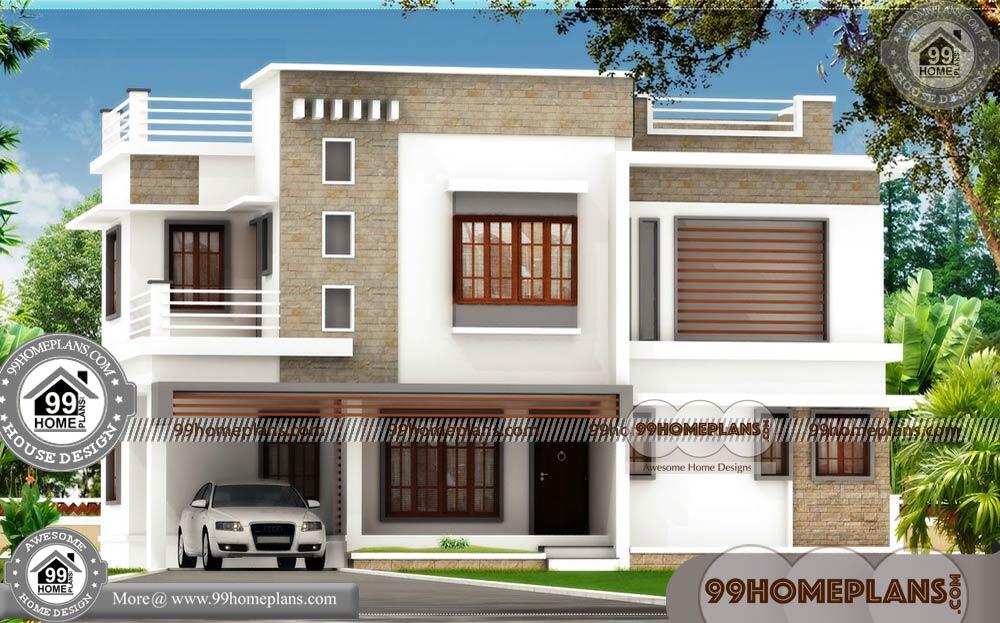 Architectural Design Of A House 90+ 2 Floor Modern House Design