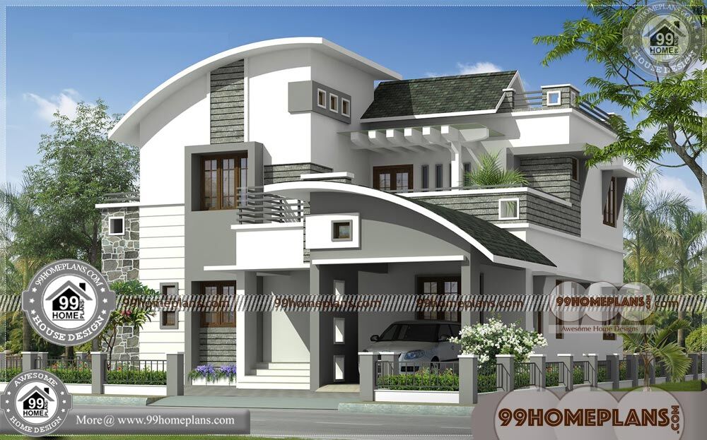Architecture and Design for House | 60+ Small Two Storey Homes Plans