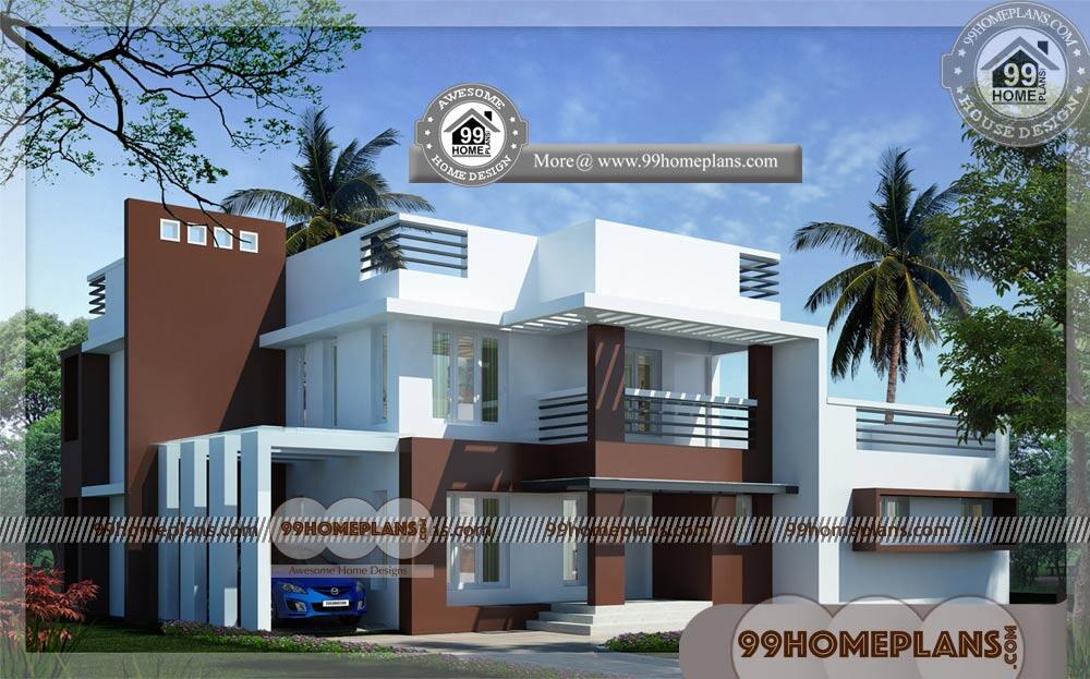 Awesome House Plans & 70+ 2 Storey Villa Designs Awesome Exteriors