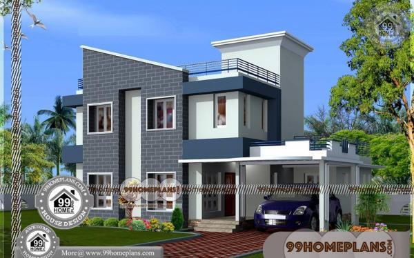 Beautiful Homes In Kerala 2 Story Modern House Design 50