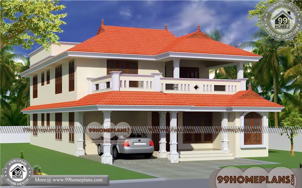Traditional Style House Plans Collections, Most Popular 2 Story House Plans