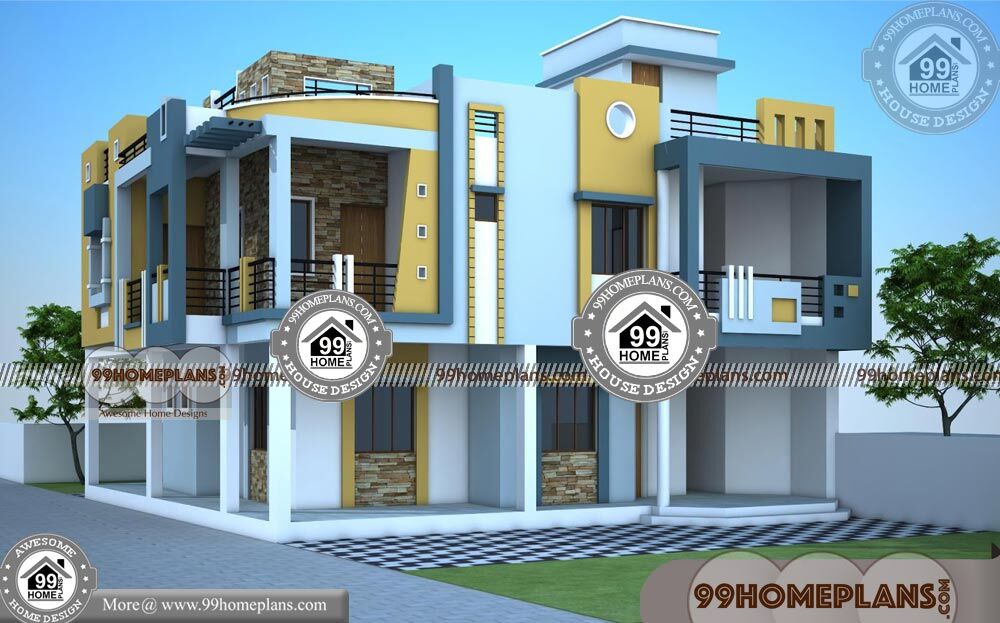 Best Contemporary House Plans 50+ Two Story Homes With Balcony