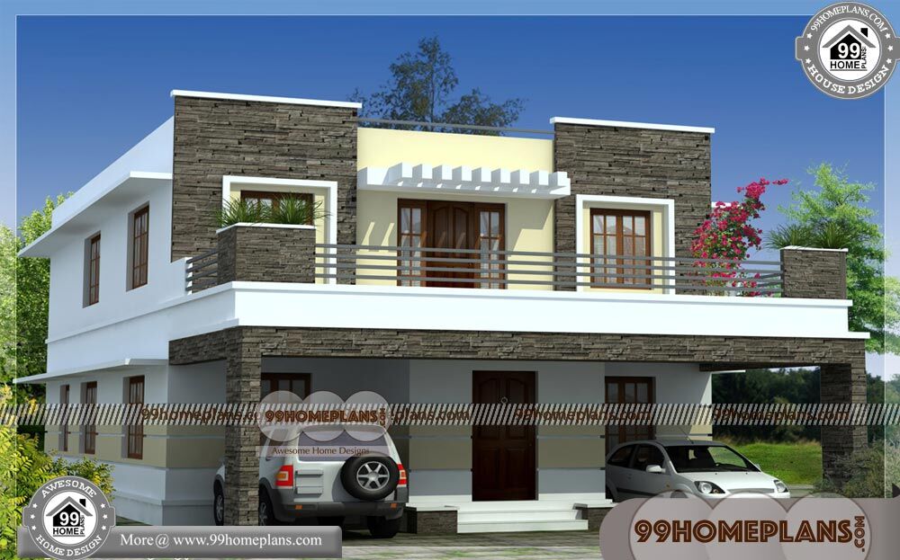 Best Home Plans in Kerala 90+ 2 Story House With Balcony Cute Designs