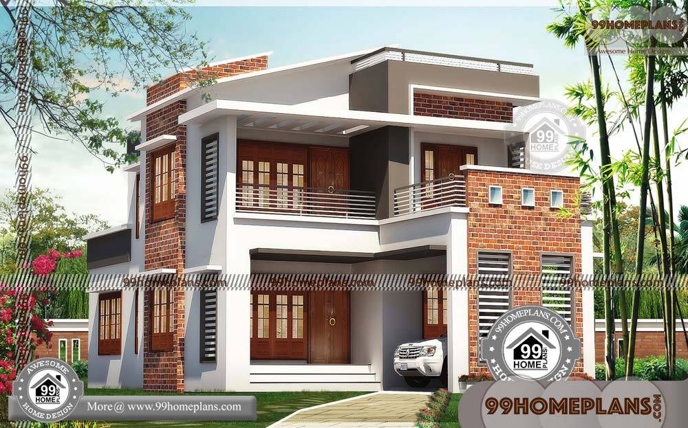 Best Modern Home Plans & 90+ 2 Storey House Plans, Modern Designs