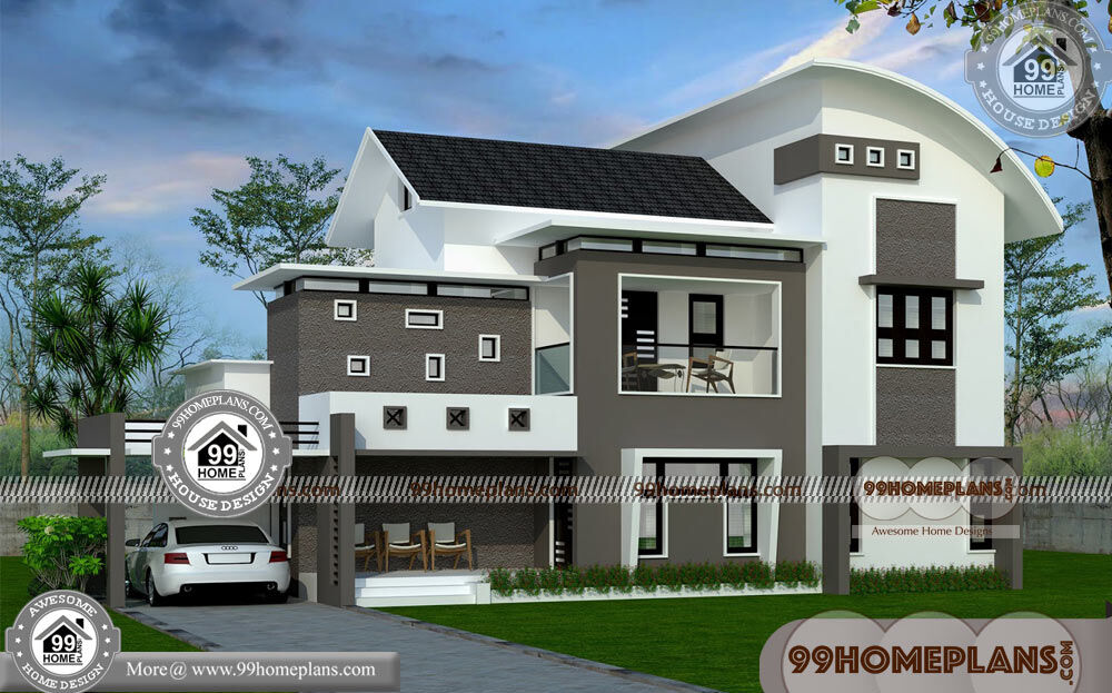 Best Modern Villa Designs 70+ Double Storey Home Plans New Ideas