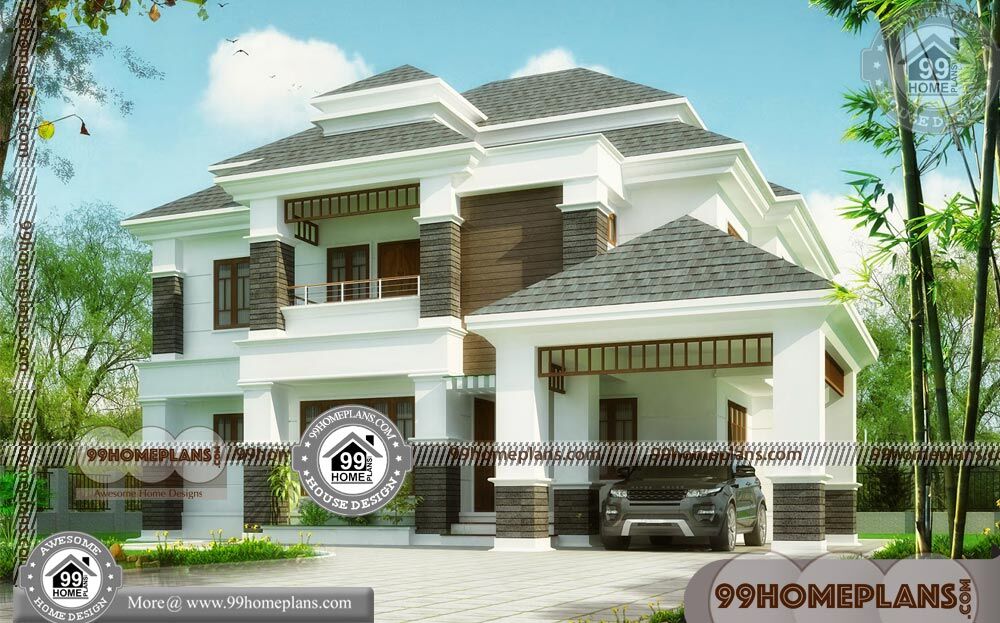 Bungalow Blueprints 90+ Two Storey Small House Plans Modern Designs