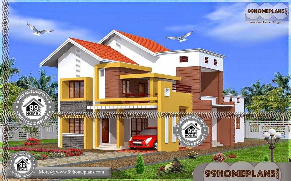 Bungalow House Plans Narrow Lot 70+ Two Storey Homes With Balcony