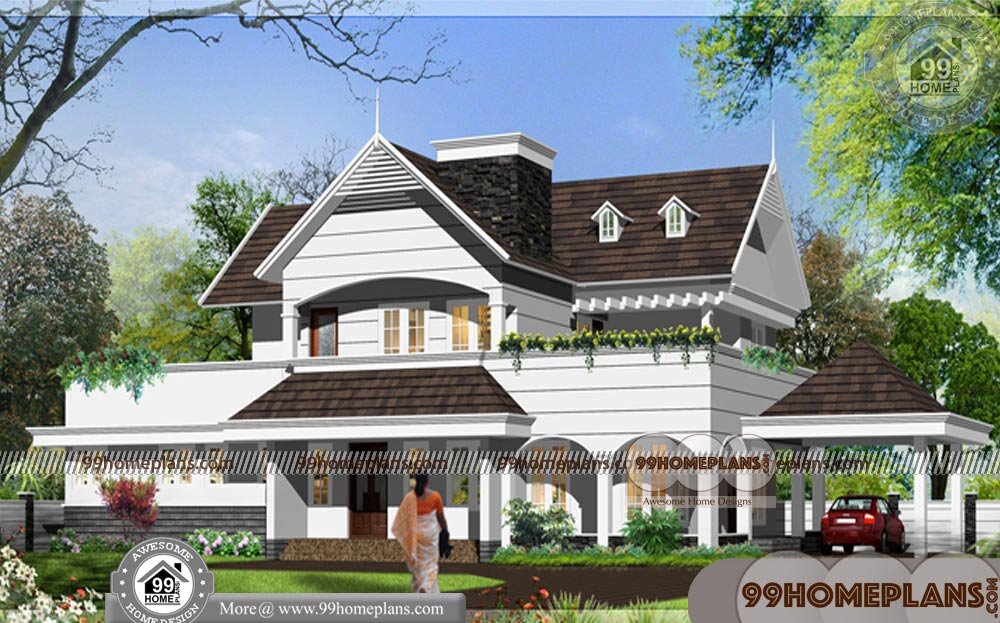 Cheap House Plans & 2 Storey House Design With Floor Plan Collections