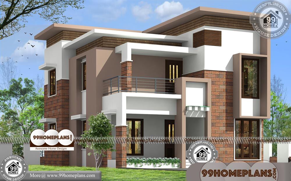 Classic House Styles 70+ Low Cost Double Storey House Plans, Designs