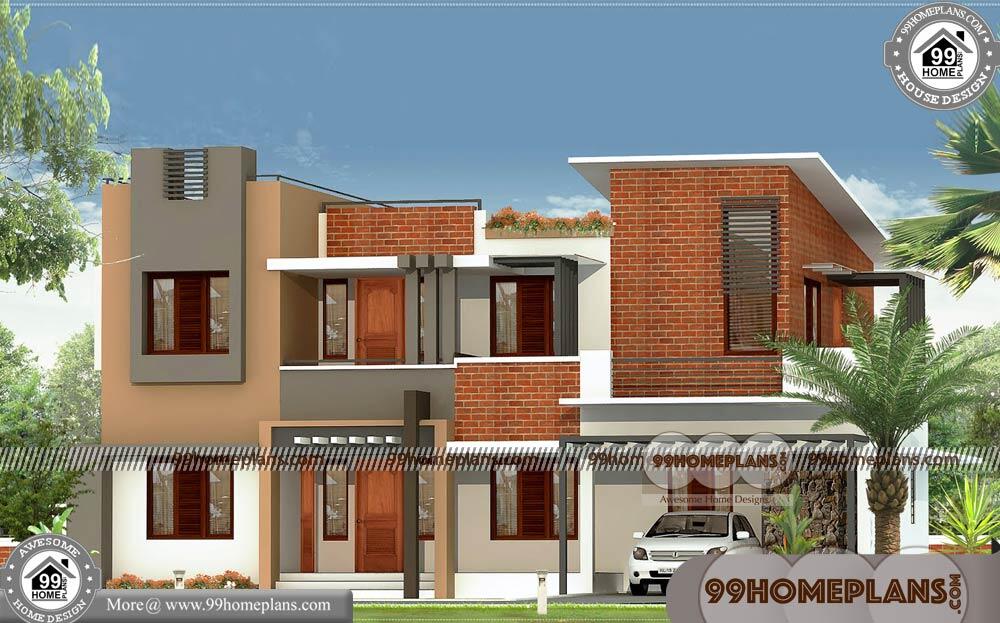 Contemporary Designs of Houses & 90+ Two Floor House Design Plans