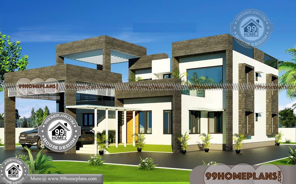 Contemporary Home Floor Plans | 60+ Luxury Double Storey Homes