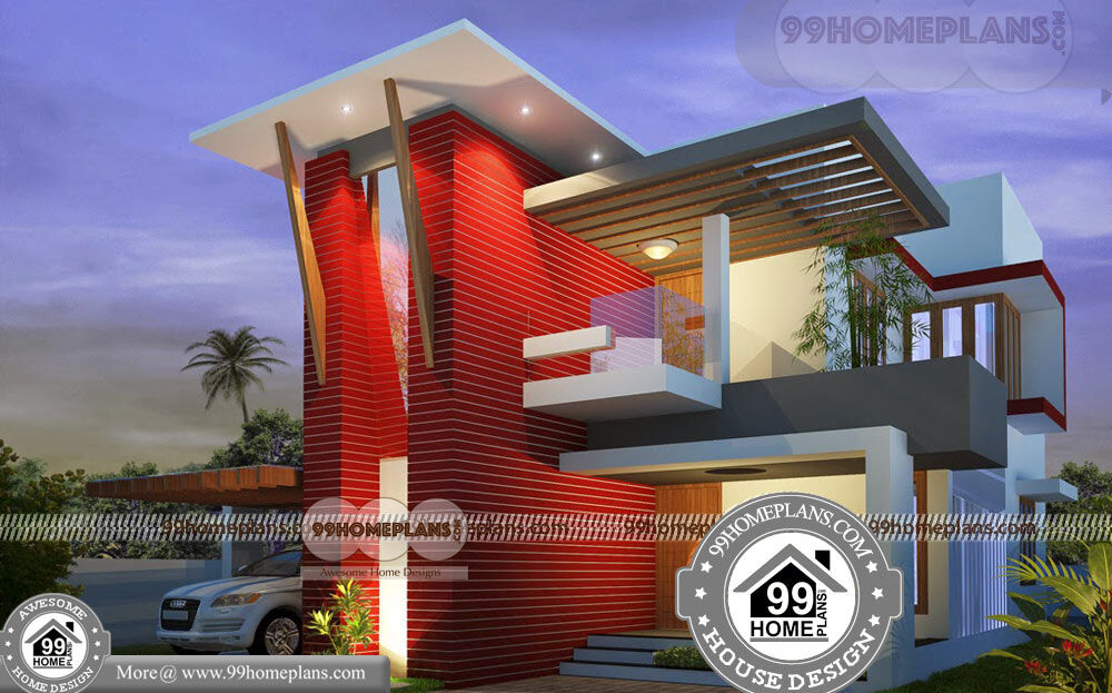 Contemporary House Plan Designs 70+ Double Floor Home Design Plans