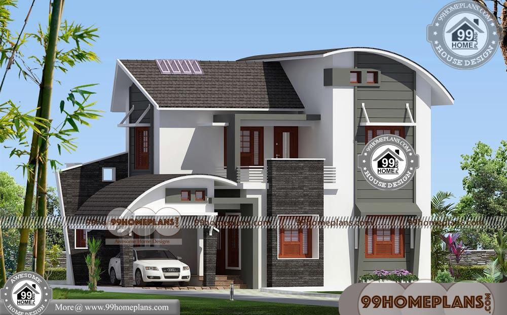 Contemporary Modern Floor Plans | 90+ Double Storey Duplex Designs