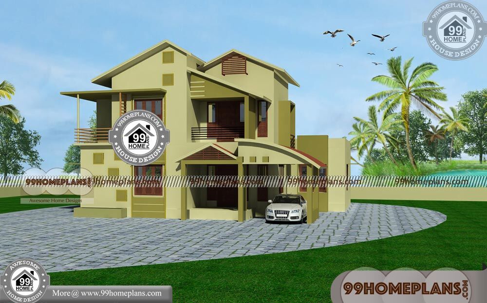 Contemporary Small Homes 60+ Double Floor House Plans New Ideas