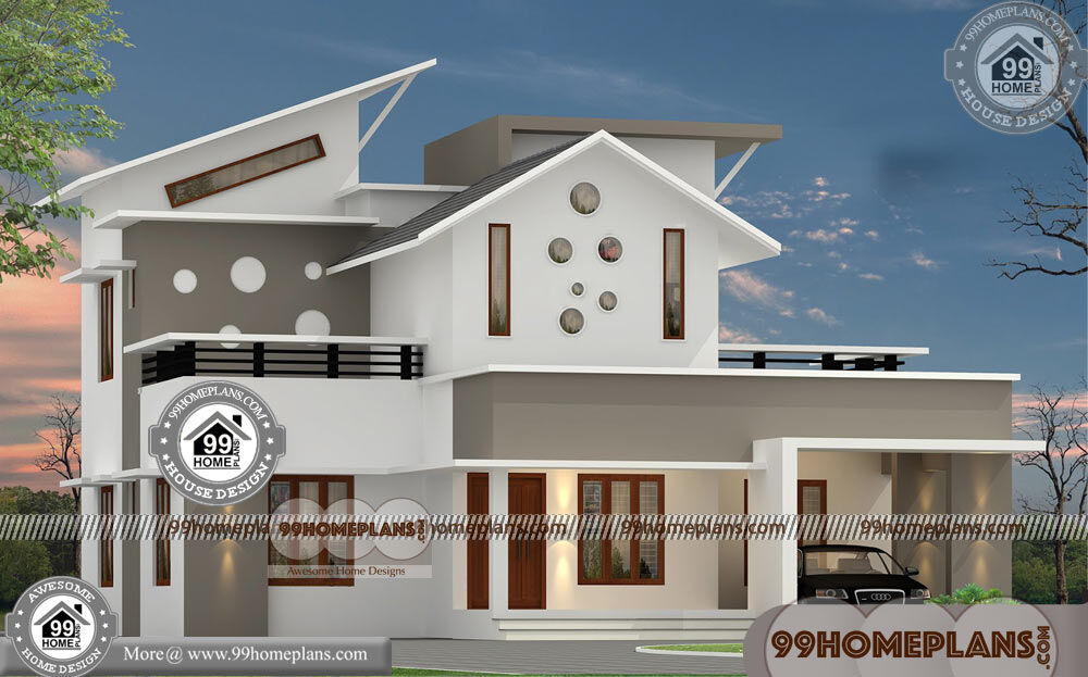 Contemporary Townhouse Plans 60+ Double Floor House Plans Online