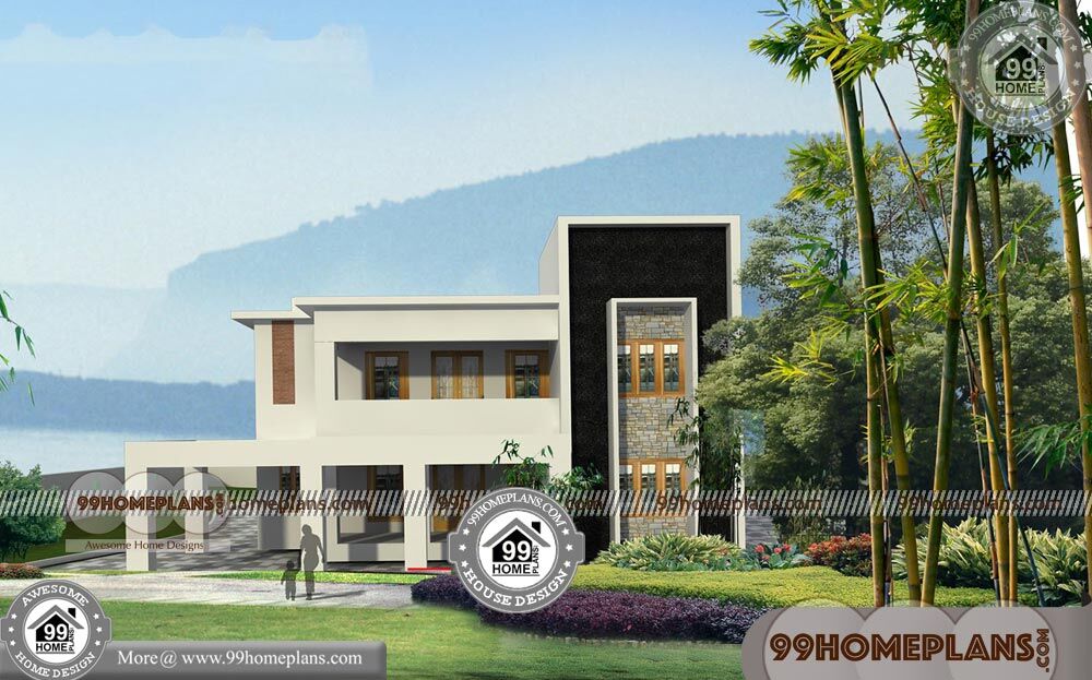 Contemporary Villa Design 60+ Double Floor House Plans Modern Ideas