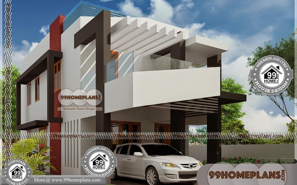 Contemporary Villa Plans 80+ 3D Double Storey House Plans Collections