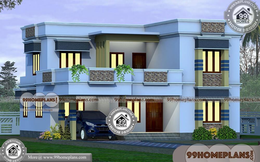 Double Floor House Plan Collections | 75+ Simple Home Plans & Ideas